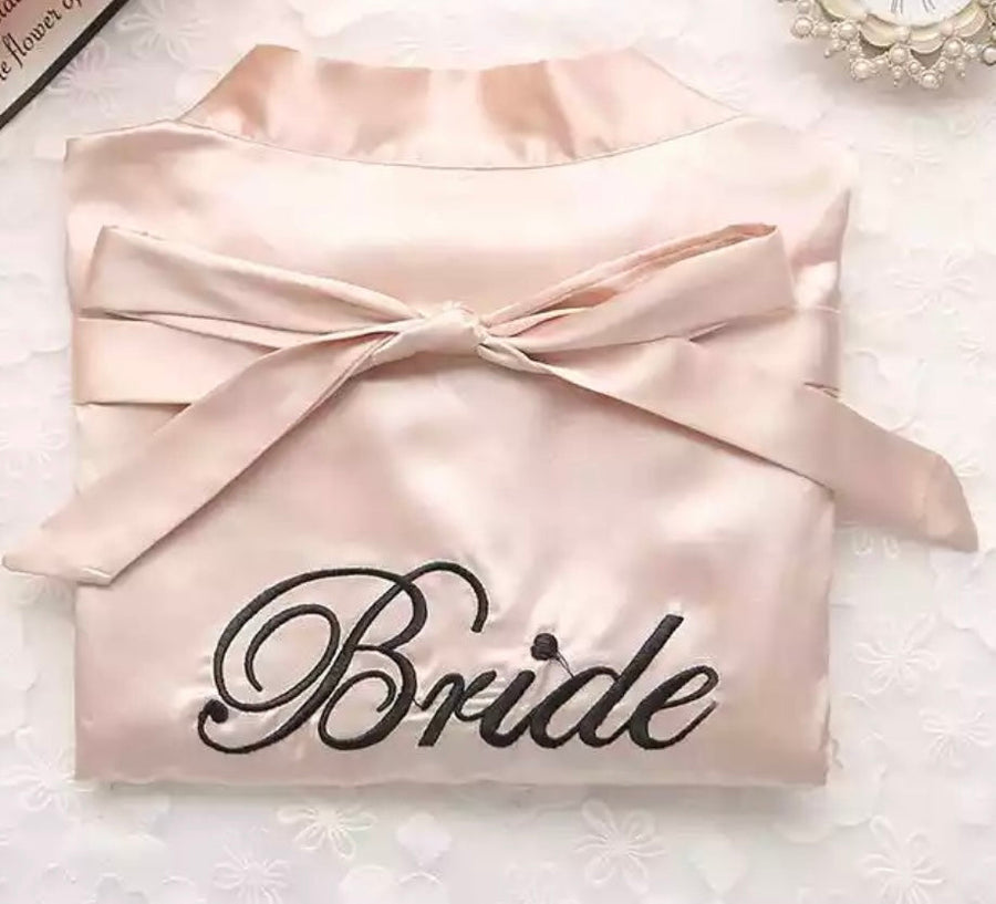 Vestaglia Bride personalizzabile